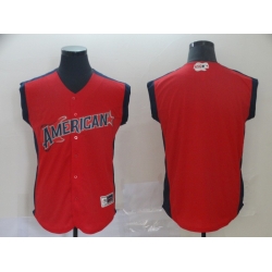 American League Red 2019 MLB all star Workout Team Jersey