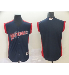 National League Navy 2019 MLB all star Workout Team Jersey