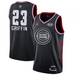 Pistons 23 Blake Griffin Black Youth Basketball Jordan Swingman 2019 AllStar Game Jersey