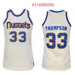 Men Denver Nuggets #3 Allen Iverson Jersey