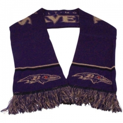 NFL Baltimore Ravens Purple Scarf