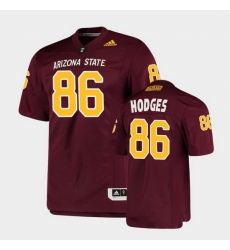 Men Arizona State Sun Devils Curtis Hodges College Football Maroon Premier Jersey