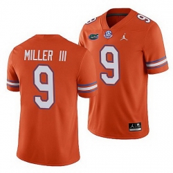 Florida Gators 2021 22 Jack Miller Iii Orange College Football Jersey