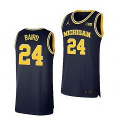 Michigan Wolverines C.J. Baird Navy Limited Basketball Jersey