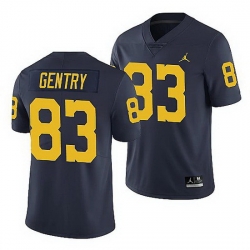 Michigan Wolverines Zach Gentry Navy Limited Men'S Jersey