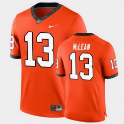 Men Oklahoma State Cowboys Nolan Mclean College Football Orange Game Jersey