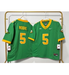 Men Oregon Ducks 5 Dante Moore Green F U S E Stitched Jersey