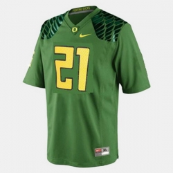 Men Oregon Ducks Lamichael James College Football Green Jersey