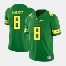 Men Oregon Ducks Marcus Mariota College Football Green Jersey