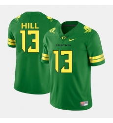 Men Oregon Ducks Troyhill College Football Green Jersey