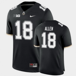 Men Purdue Boilermakers Cam Allen College Football Game Black Jersey