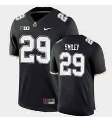 Men Purdue Boilermakers Simeon Smiley College Football Game Black Jersey