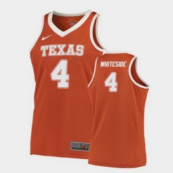 Texas Longhorns Drayton Whiteside Orange Road Men'S Jersey