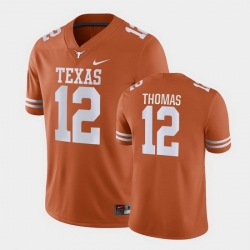 Texas Longhorns Earl Thomas Orange Game Men'S Jersey