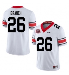 2020 Men #26 Daran Branch Georgia Bulldogs 1980 National Champions 40th Anniversary College Football