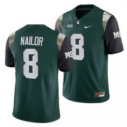 Michigan State Spartans Jalen Nailor Green College Football Men Jersey