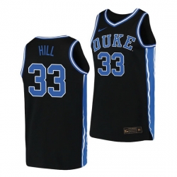 Duke Blue Devils Grant Hill Black Replica Men'S Jersey