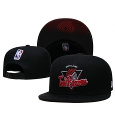 Portland Blazers Snapback Cap 012