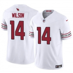 Men Arizona Cardinals 14 Michael Wilson White 2025 F U S E  Vapor Untouchable Limited Stitched Jersey