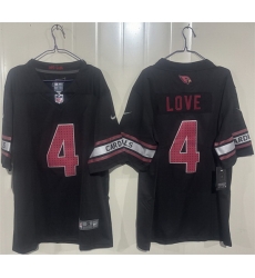 Men Arizona Cardinals 4 Jeremiyah Love Black 2026 Draft Vapor Untouchable Limited Stitched Jersey Men Arizona Cardinals 4 Jeremiyah Love Black 2026 Draft Vapor Untouchable Limited Stitched Jersey