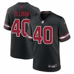 Men Arizona Cardinals 40 Pat Tillman Black 2024 F U S E Vapor Untouchable Limited Stitched