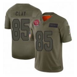 Men Arizona Cardinals 85 Charles Clay Limited Camo 2019 Salute to Service Football Jersey