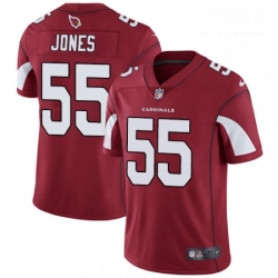 Men Nike Arizona Cardinals 55 Chandler Jones Red Team Color Vapor Untouchable Limited Player NFL Jersey