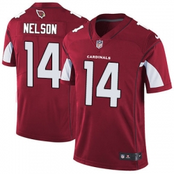 Nike Cardinals #14 J J Nelson Red Team Color Mens Stitched NFL Vapor Untouchable Limited Jersey