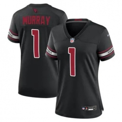 Women Arizona Cardinals 1 Kyler Murray Black 2023 F U S E Vapor Limited Stitched Football Jersey