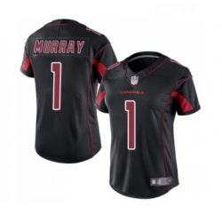 Women Arizona Cardinals #1 Kyler Murray Limited Black Rush Vapor Untouchable NFL Jersey