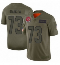 Womens Arizona Cardinals 73 Max Garcia Limited Camo 2019 Salute to Service Football Jersey