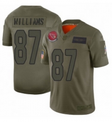 Womens Arizona Cardinals 87 Maxx Williams Limited Camo 2019 Salute to Service Football Jersey