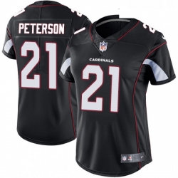 Womens Nike Arizona Cardinals 21 Patrick Peterson Black Alternate Vapor Untouchable Limited Player NFL Jersey