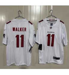 Men Atlanta Falcons 11 Jalon Walker White 2026 New Vapor Untouchable Limited Stitched Football Jersey Men Atlanta Falcons 11 Jalon Walker White 2026 New Vapor Untouchable Limited Stitched Football Jersey