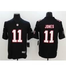 Men Atlanta Falcons 11 Julio Jones Red 2020 Team Big Logo Limited Stitched Jersey