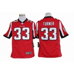 Nike Atlanta Falcons 33 Michael Turner Red Game NFL Jersey