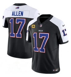 Men Buffalo Bills 17 Josh Allen Black Alternate 2026 F U S E 4 Star C Patch Vapor Untouchable Limited Stitched Football Jersey Men Buffalo Bills 17 Josh Allen Black Alternate 2026 F U S E 4 Star C Patch Vapor Untouchable Limited Stitched Football Jersey