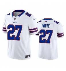 Men Buffalo Bills 27 Tre 27Davious White White 2023 F U S E  Vapor Untouchable Limited Stitched Jersey