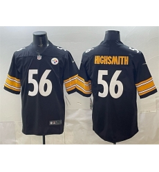 Men Pisttburgn Steelers 56 Alex Highsmith Black Vapor Untouchable Limited Stitched Football Jersey