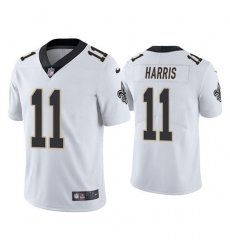 Men Saints 11 Deonte Harris Vapor Untouchable Limited White Jersey