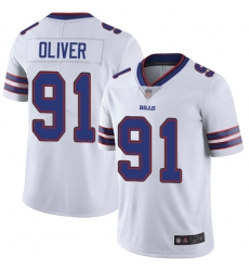 Nike Bills 91 Ed Oliver White Vapor Untouchable Limited Jersey