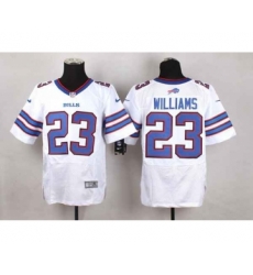 nike nfl jerseys buffalo bills 23 williams white[Elite]