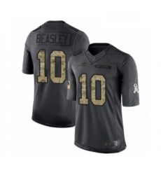 Youth Buffalo Bills 10 Cole Beasley Limited Black 2016 Salute to Service Football Jersey