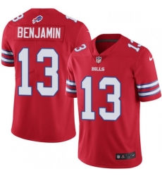 Youth Nike Buffalo Bills 13 Kelvin Benjamin Limited Red Rush Vapor Untouchable NFL Jersey