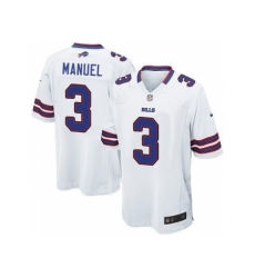 Youth Nike Buffalo Bills 3 EJ Manuel White NFL Jerseys