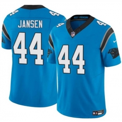 Men Carolina Panthers 44 J J  Jansen Blue 2025 F U S E  Vapor Limited Stitched Football Jersey