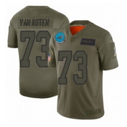 Youth Carolina Panthers 73 Greg Van Roten Limited Camo 2019 Salute to Service Football Jersey