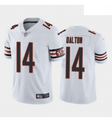 Men Chicago Bears 14 Andy Dalton White Vapor untouchable Limited Stitched Jersey