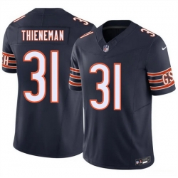 Men Chicago Bears  31 Dillon Thieneman Navy 2026 Draft F U S E  Vapor Untouchable Limited Stitched Football Jersey