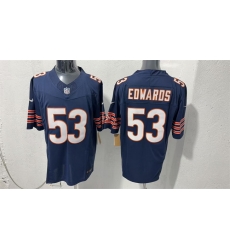 Men Chicago Bears 53 T J Edwards Navy 2026 F U S E Vapor Untouchable Limited Stitched Football Jersey Men Chicago Bears 53 T J Edwards Navy 2026 F U S E Vapor Untouchable Limited Stitched Football Jersey